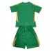 Echipament fotbal Italia Portar Tricou Deplasare European 2024 pentru copii maneca scurta (+ Pantaloni scurti)